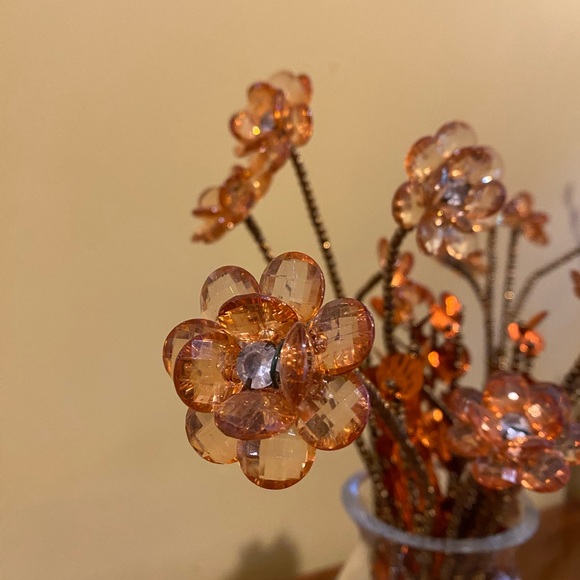 Beautiful New Handmade Beaded flowers Home Decor Flowers - Picture 4 of 7